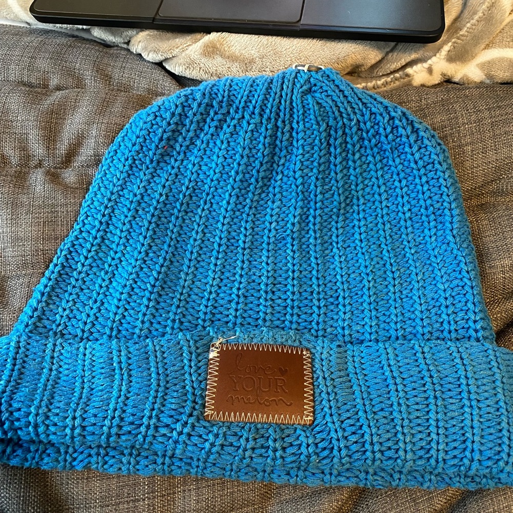 Blue love your melon hat